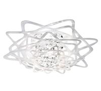 SLAMP lampe au plafond plafonnier AURORA MINI (Blanc - Cristalflex®)