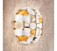 Slamp Mida Applique murale/Plafonnier, E14, MIDCM00YLW00000NMTEU,