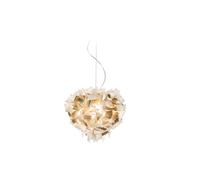 SLAMP Veli Aurea Suspension Blanc/Or Avec Câble Transparent