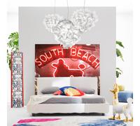 Slamp Veli Suspension Large Couture Pendelleuchte, câble transparent