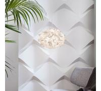 Slamp Veli Mini Single Suspension Couture Pendelleuchte, câble transparent
