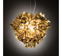 SLAMP lampe à suspension VELI SUSPENSION LARGE GOLD (Gold - Goldflex®)
