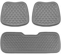 SLANNB Coussin Siège Voiture pour Mazda 2/2 Sport/Sedan/2 Hybrid / 3/3 Sport/MPS/3 Sports-Line, Avant Arrière AntidéRapante Respirant Coussin pour Voiture Bureau Maison,Grey-B 3Pcs