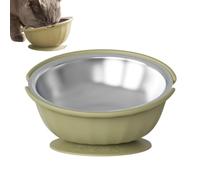 Slanted Dog Bowl | 15 Degree Non-Slip Pet Feeding Dish, 2 in 1 Detachable