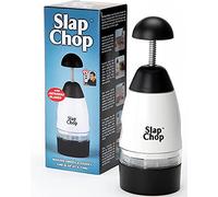 Slap Chop Trancheuse à légumes avec lames japonaises en acier inoxydable et ouverture papillon pour un nettoyage facile - Accessoire de cuisine