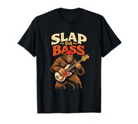 Slap Da Bass Sasquatch Guitare Basse Amusante Musicien T-Shirt