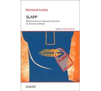 Slapp - baillonnement et repression judiciaire du discours Normand Landry (Auteur), André BELISLE (Préface)