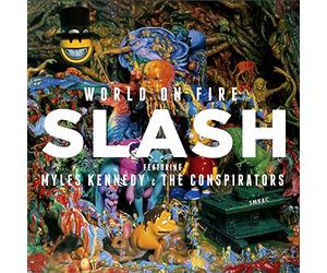 Slash - World on Fire (CD+T-Shirt-S)