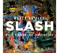 Slash - World on Fire (CD+T-Shirt-S) [Import]