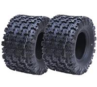Parnells, 2 Jeux de Pneus Quad ATV Tubeless, 20x11.00-9, Pneus Wanda 6 Plis Wp02, Homologués pour la Route, Pneus de Course, Marqués E, Diamètre 508 mm, 155 kg