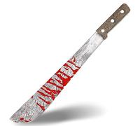 Amscan machette 20 x 1 cm argent / rouge Rood G