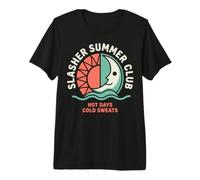 Slasher Summer Club Horror Fan Saying T-Shirt Haut de Gamme