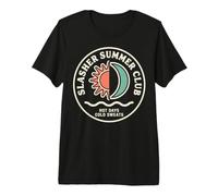 Slasher Summer Club Horror Fan Saying T-Shirt Haut de Gamme