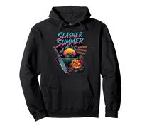 Slasher Summer Horror Rétro Années 80 Sweat à Capuche