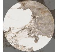 Slate Lazy Sus pour La Table à Manger Marbre Lazy Sus pour Le Comptoir Plateau Tournant Les Motifs De L’Assiette De Service Rotative Peuvent Varier, C Light, Ø 70cm/27.5in
