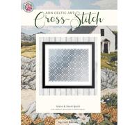 Slate & Steel Quilt: Celtic Cross-Stitch Chart, 12.5” x 10.5”, Fun & Easy Counted Cross Stitch Pattern for Adults