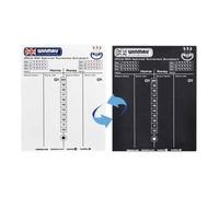 Slate Winmau Darts Flechettes officiel Dry Wipe Scoreboard 8658 fléchettes