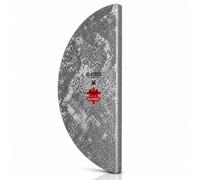 SLATEEX Demi-Plaque de Cuisson Premium en Stéatite Italienne pour Monolith ICON - 33 × 16,5 × 2 cm - Pierre Naturelle pour Barbecue Céramique, Cuisson Directe & Indirecte