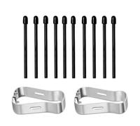 SLAUNT Lot de 10 pointes de rechange compatibles avec Remarkable 1/2 Plus, Boox Pen2 Pro, Tab X, Max Lumi2, Note Air2, Note Air2 Plus, Nova Air C Stylus Pen avec outil