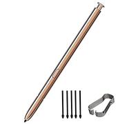 SLAUNT Note 20 S Pen Stylet de rechange compatible avec Galaxy Note 20 Note 20 Ultra 5G S Pen (pas de Bluetooth) + embouts/pointes + broche d'éjection (doré)
