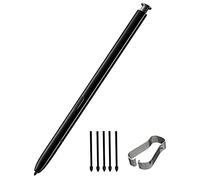 SLAUNT Note 20 S Pen Stylet de rechange compatible avec Galaxy Note 20 Note 20 Ultra 5G S Pen (sans Bluetooth) + pointes/pointes + broche d'éjection (Noir)
