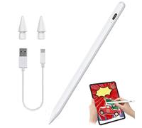 SLAUNT Stylet pour iPad, stylet Apple pour iPad 2018-2023 avec rejet de la paume, sensibilité à l'inclinaison, stylet iPad compatible avec iPad 6/7/8/9/10, iPad Pro 11"/12,9", iPad Air 3/4/5, iPad