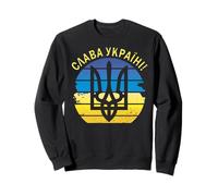 Slava Ukraini Chemise Zelensky Glory to Ukraine Tryzub Sweatshirt