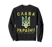 Slava Ukraini Chemise Zelensky Ukrainien Tryzub Ukraine Sweatshirt
