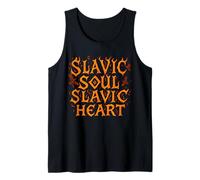 Slavic Soul Heart Fire Pagan Spirit Folk Pride Débardeur