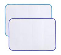 SLAXJNE 2 Pièces Tissu De Repassage De Protection, Tissu en Maille, Chiffon De Repassage, Chiffon De Repassage pour Le Repassage, Chiffon De Repassage Appliqué, Chiffon De Protection en Maille