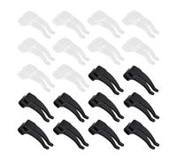 SLAXJNE 20 Paires De Couvre-Branches De Lunettes, Coussinets D'Oreille De Lunettes Antidérapants, Dispositif Antidérapant Pour Lunettes, Coussinets D'Oreille De Lunettes, Couvre-Branches En Silicone