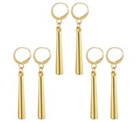 SLAXJNE 3 Paires De Grandes Boucles d'oreilles Créoles, Boucles d'oreilles De Personnage D'Anime, Accessoires De Jeu De Rôle, Boucles d'oreilles Tendance, Accessoires Vestimentaires