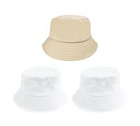 SLAXJNE Chapeaux Seau Pour Femmes 3 Pièces, Chapeaux De Soleil D'Extérieur, Chapeaux De Pêche Pour Femmes, Chapeaux De Soleil D'Alpinisme, Chapeaux D'Été
