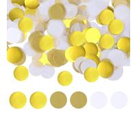 SLAXJNE Confettis Ronds 50G, Confettis d'anniversaire, Confettis À Paillettes De Fête, Décoration De Table, Adaptés Aux Mariages, Anniversaires, Fêtes