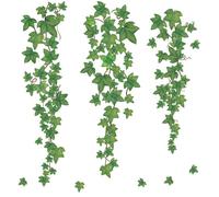 SLAXJNE Lot De 2 Autocollants Muraux Lierre, Plantes De Vigne, Décoration Pour Les Murs, Plantes Vertes, Adaptés au Salon, à La Chambre