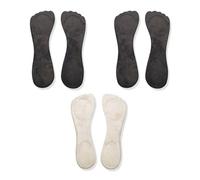 SLAXJNE Lot de 3 paires de semelles pour femmes, semelles autocollantes, antidérapantes, anti-usure, accessoires pour chaussures