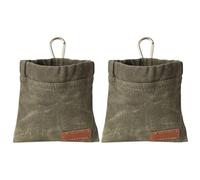 SLAXJNE Paquet De 2 Sacs De Collation pour Chiens, Sacs De Nourriture pour Chiens Portables, Sacs De Collation De Dressage De Chien, Accessoires pour Chiens