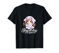 Slay All Day in Pyjamas Kawaii Chibi Girl T-Shirt