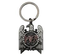 Slayer Argenté Eagle Band Logo Porte-Clés Porte-Clés Size One Size