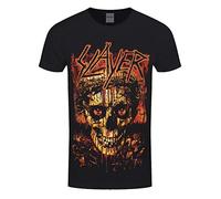 Slayer Crowned Skull T-Shirt, Noir, L Homme
