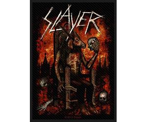 Slayer - Écusson à coudre « Devil On Throne »