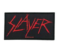 Slayer Écusson avec logo Scratch - Tissé et sous licence.