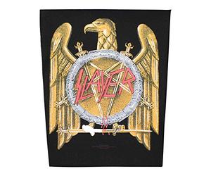 Slayer - Écusson SOUNDTRACK TO THE APOCALYPSE (Taille unique) (Noir/Doré/Rouge)