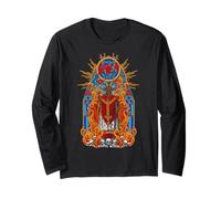 Slayer Goat God Stained Glass Manche Longue