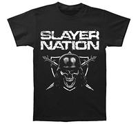 Slayer - - Nation T-Shirt pour Hommes, Medium, Black