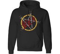 Slayer Pentagram distressed Kapuzenpullover