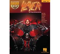 Hal Leonard Partitions Batterie Drum Play-Along Vol.37 Slayer + CD