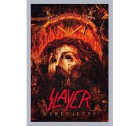 Slayer - Poster - Repentless Killogy + cadre amovible, Shinsuke® Maxi MDF argenté, vitre acrylique