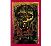 Slayer - Poster SEASONS IN THE ABYSS (106 cm x 70 cm) (Jaune/Vert/Rouge)