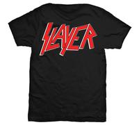 Slayer Red Logo Tom Araya Thrash Metal officiel T-shirt Hommes unisexe